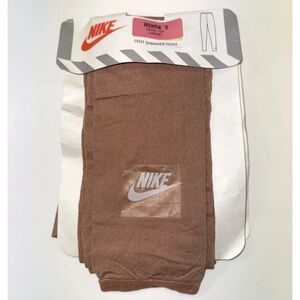 Rare Vintage NIKE Sheer Shimmer Tights Panty Hose Nylon Dance Stretch Size Large